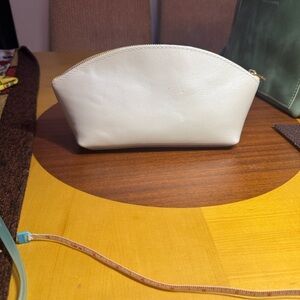 Portland leather goods large eclipse makeup bag